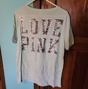 VS Pink v neck tshirt